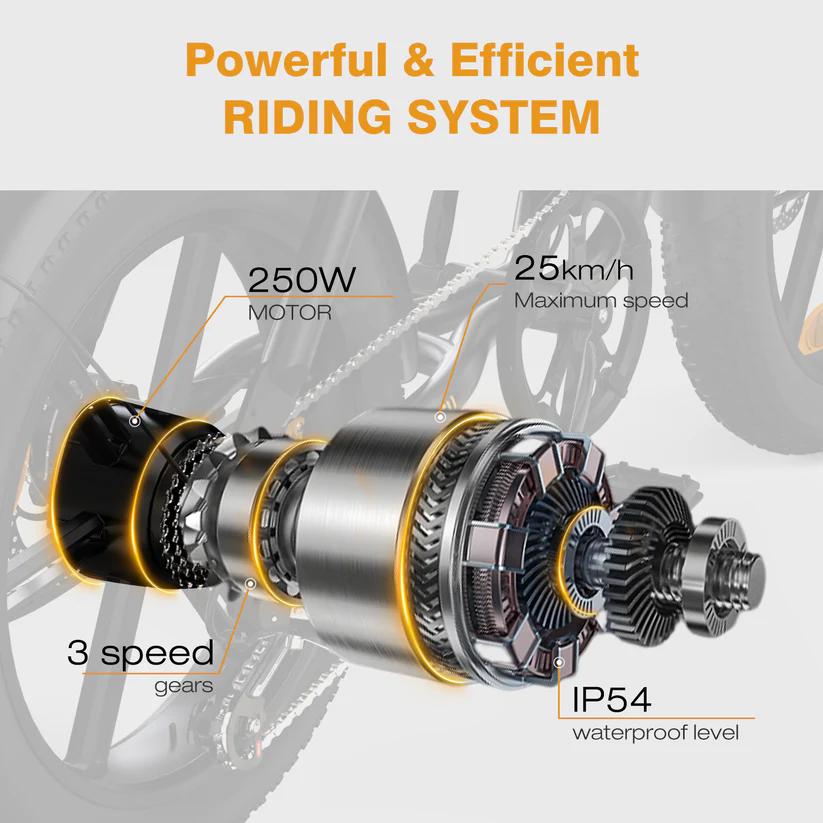 Hitway BK29 Dual Battery Electric Bike