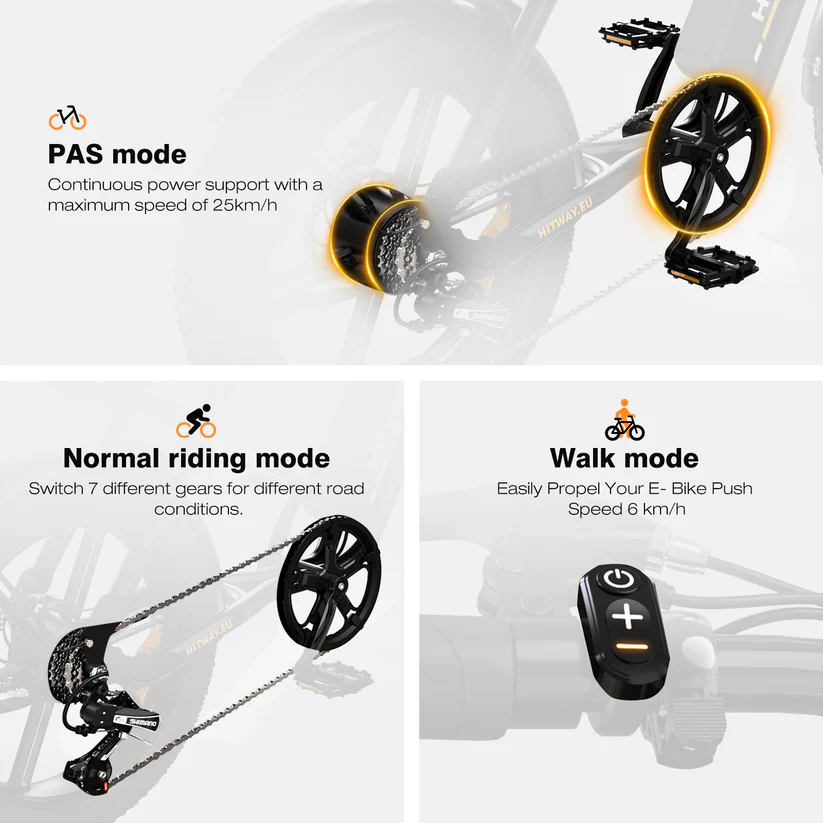 Hitway BK29 Dual Battery Electric Bike