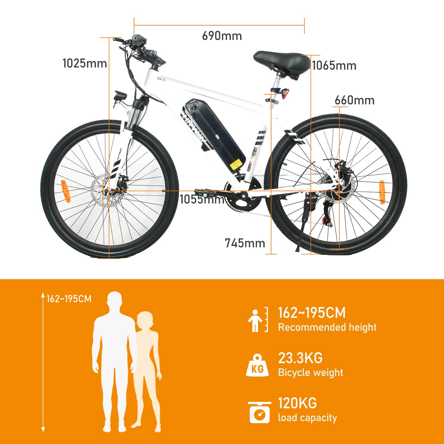 Hitway BK15 Electric Bike